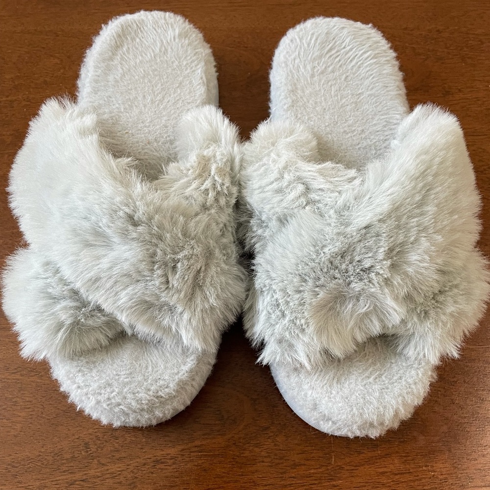 Fuzzy slippers